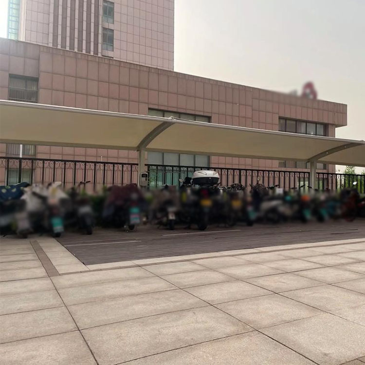 镇康县膜结构电动车棚