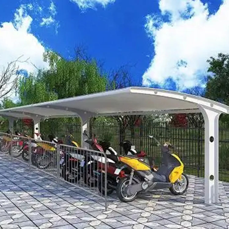 镇康县膜结构电动车棚